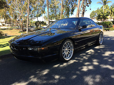 BMW : 8-Series US Spec CSi 1995 bmw 850 csi v 12 6 speed coupe 166 of 225 in us cosmos black lotus white