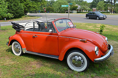 Volkswagen : Beetle - Classic Super Beetle VW 1972 Super Beetle Convertible  Looks New 62K,MI .FREE SHIPPING MOST 48 STATES