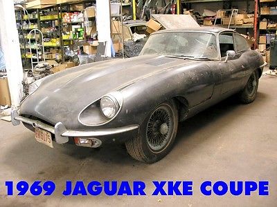 Jaguar : E-Type XKE Coupe w/ Very Low Miles 1969 jaguar xke coupe fhc e type barn find low miles series ii