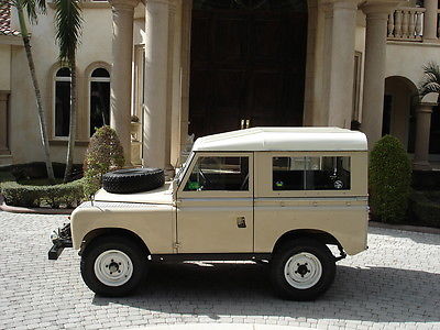 Land Rover : Other SUV FLORIDA,SERIES IIA, DEFENDER, SWB,SOFT AND HARD TOP,NEEDS NOTHING,L@@K