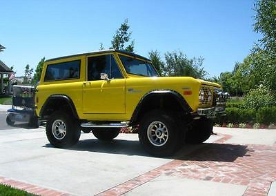 Ford : Bronco 1977 ford bronco classic