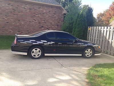 Chevrolet : Monte Carlo 2001 chevrolet monte carlo ss black and silver racing strips