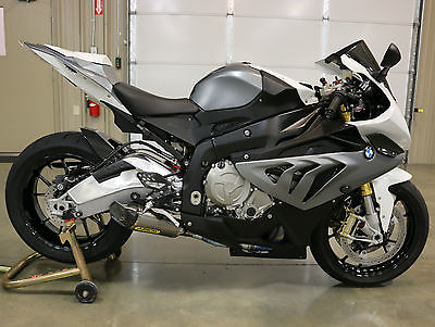 BMW : R-Series BMW S 1000 RR Like New FULL EXHAUST Matte Grey CARBON FIBER S1000 Sport Bike