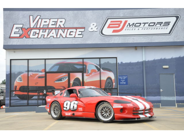 Dodge : Viper 2dr GTS Coup 1996 dodge viper gts t 1 race car caged fuel cell engine 10 hours