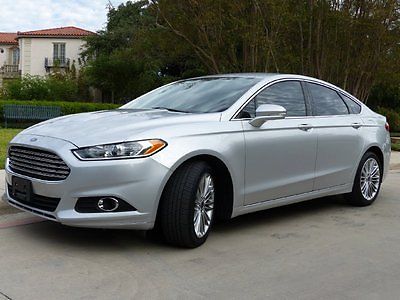 Ford : Fusion LEATHER~ONE OWNER~ ECOBOOST~MONEY BACK GUARANTEE 2014 ford fusion se one owner 2.0 ecoboost leather money back guarantee