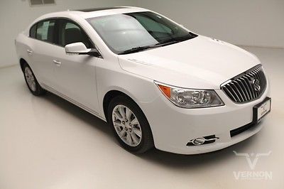 Buick : Lacrosse Leather Sedan FWD 2013 leather heated sunroof rear camera i 4 ecotec we finance 3 k miles