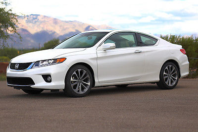 Honda : Accord MONEY BACK GUARANTEE 2013 honda accord ex l coupe leather keyless start loaded 2 door 3.5 l inspected