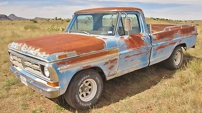 Ford : F-100 Long Bed 1972 ford f 100 explorer