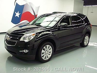 Chevrolet : Equinox 2LT HTD LEATHER REARVIEW CAM 2011 chevy equinox 2 lt htd leather rearview cam 29 k mi 282595 texas direct auto