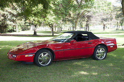 Chevrolet : Corvette 1988 convertable corvette