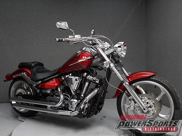 2008 Yamaha V Star 1300 Candy Red/Black Cherry