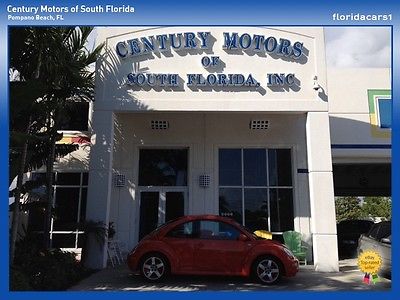 Volkswagen : Beetle-New GLS TURBO ROOF HTD LEATHER ONE OWNER LOW MILEAGE CPO VW VOLKSWAGEN BUG NEW BEETLE TURBO LOW MILES CARFAX CLEAN 1 OWNER WARRANTY