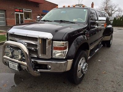 Ford : F-450 F450 2008 ford f 450 lariat awd 6.4 l diesel new tires service dually hwy miles