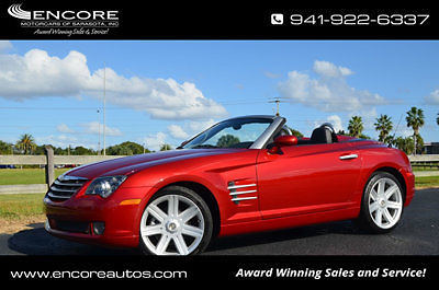 Chrysler : Crossfire 2dr Roadster Limited 2005 chrysler crossfire 2 dr roadster limited convertible manual 6 speed