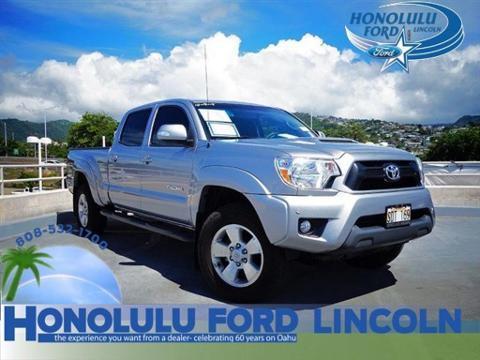 2014 TOYOTA TACOMA 4 DOOR CREW CAB SHORT BED TRUCK