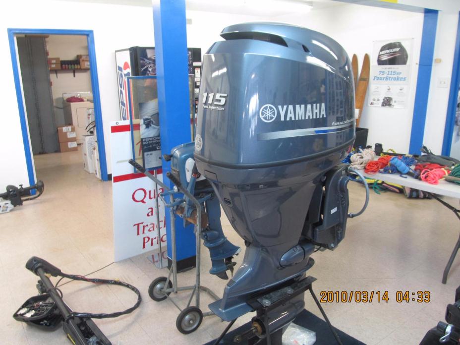 2012 Yamaha Marine F115LA Engine and Engine Accessories