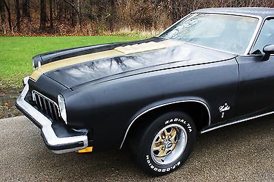 Oldsmobile : 442 authentic TRIPLE BLACK HURST OLDS Special Edition Barn Find 73 HURST OLDS CUTLASS FreeShip BLACK Beauty oldsmobile w30 w45 442