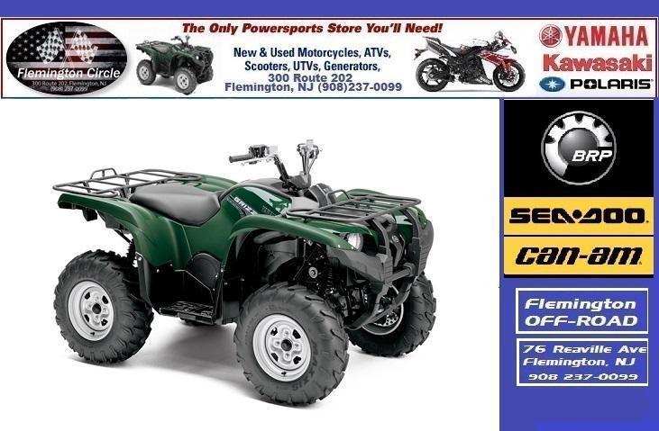 2015 Yamaha Grizzly 700 Green EPS