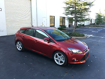 Ford : Focus Titanium 2014 ford focus titanium auto 14 k miles leather sony back up cam self start