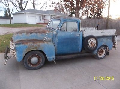 Chevrolet : Other Pickups n/a 1953 chevy 3100 5 window pickup truck other