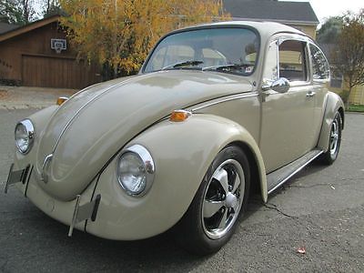 Volkswagen : Beetle - Classic Sunroof Black Plate CA Rust Free COA Original Paint Beautiful Patina Total Retro Restoration with less than 100 miles