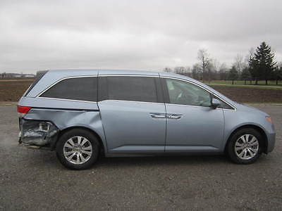 Honda : Odyssey EX Mini Passenger Van 4-Door 2014 honda odyssey wrecked rebuildable damaged salvage title rebuilder sho