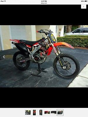 Honda : CRF 2008 honda crf 250 r dirtbike