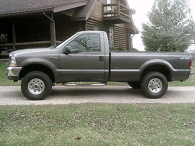 Ford : F-250 XLT Standard Cab Pickup 2-Door 2002 ford f 250 superduty excellent condition
