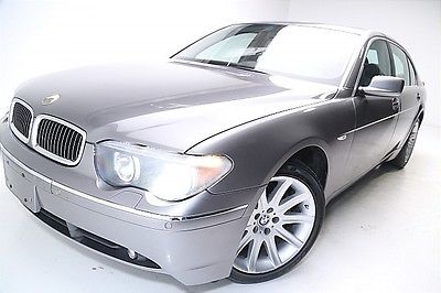 BMW : 7-Series 745Li WE FINANCE! 2003 BMW 745Li RWD Power Sunroof Navigation Heated/Cooled Seats