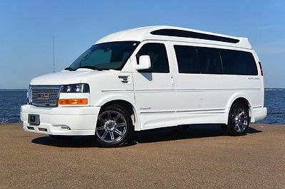 GMC : Savana Explorer Limited SE Fully Loaded High Top Glass TV DVD Bed 4 Captain Chairs PLUSH Conversion travel