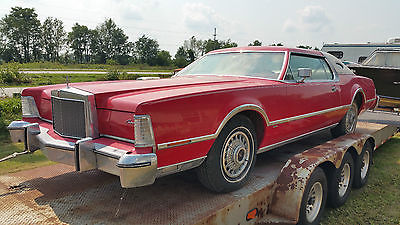Lincoln : Mark Series Coupe Limited Edtion Red Lipstick Edtion , Original, Bard Find. Runs Shifts, ect, nice