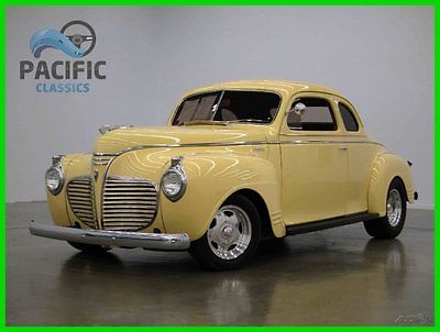 Plymouth : Other 1941 plymouth deluxe coupe 360 4 speed automatic frame off resto