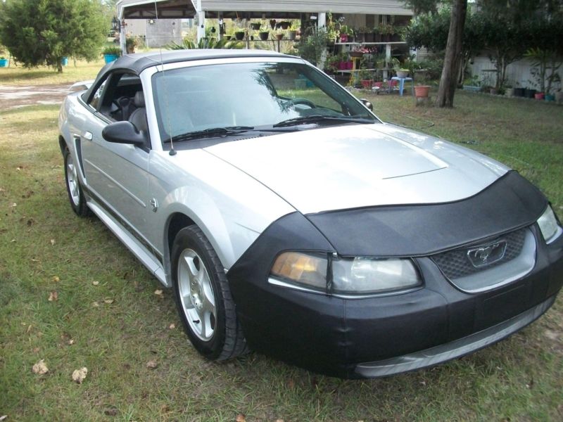 2004 Ford Mustang V6 3.9 Gray Convertible 99500 mi.