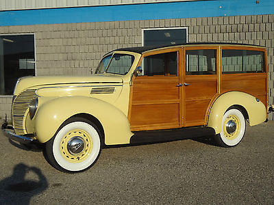 Ford : Other 4 Door 1939 ford woody wagon excellent nearly original condition