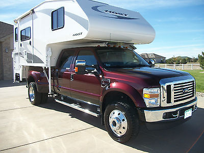 2009 Ford F450 4x4 with 2008 Host Camper