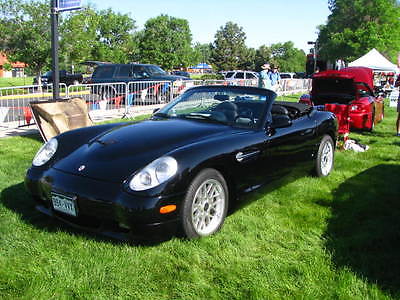 Other Makes : PANOZ ESPERANTE RUN WITH FERRARI; MASERATI AND PORSCHES 2001 triple black convertible all aluminum body panoz esperante