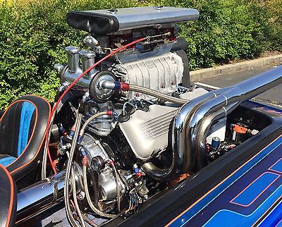 Ford 427 SOHC (Cammer) Motor in 1978 Di Marco Flat Bottom Boat