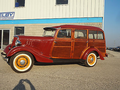 Ford : Other 4 door 1934 ford woody wagon excellent condition