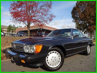 Mercedes-Benz : 500-Series 2 Dr Convertible SERVICE RECORDS GARAGED KEPT 1986 2 dr convertible used 5.6 l v 8 16 v automatic rwd