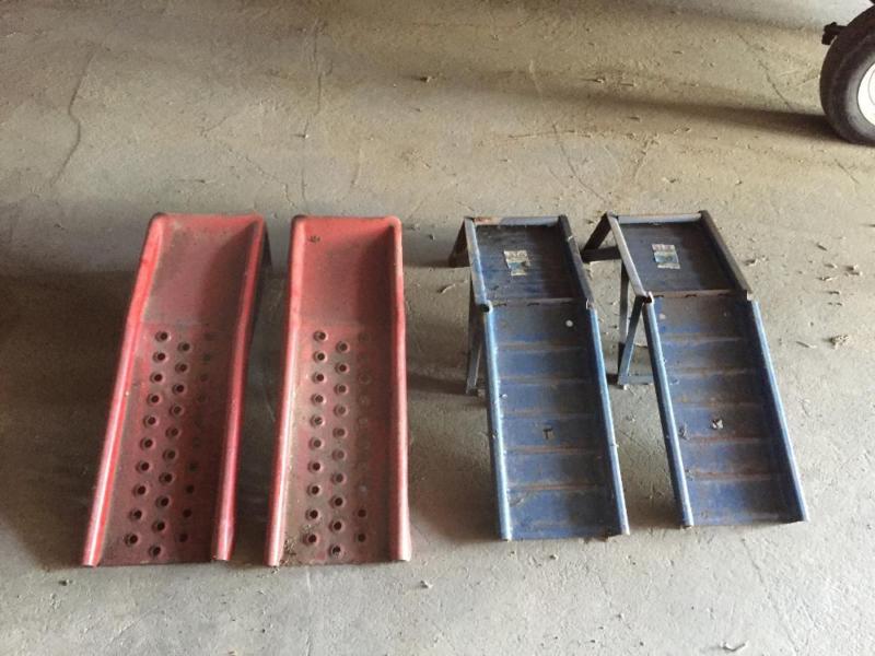 Two sets of used for ramps