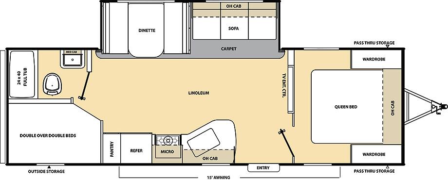 2012 Coachmen Catalina Santara Series 291BHKS