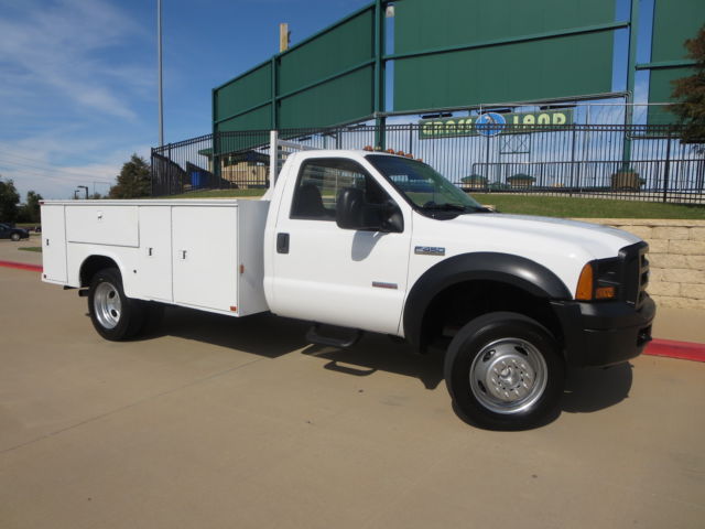 Ford : Other Pickups 2WD Reg Cab TEXAS OWN 2007 F-450 UTILITY SERVICE TRUCK ONE OWNER ACCIDENT FREE 11 FOOT BED