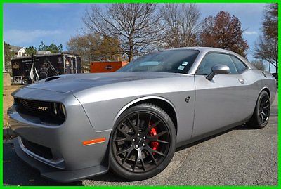 Dodge : Challenger SRT Hellcat 6-SPEED 1 OWNER WE FINANCE EXPORTABLE 6.4 l manual leather suede seats clean carfax like new will not last