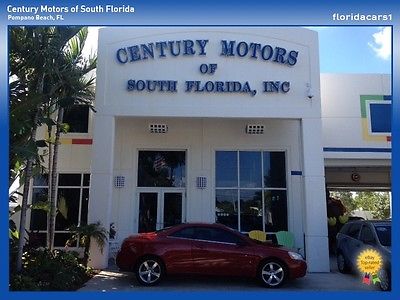Pontiac : G6 CONVERTIBLE AUTO REMOTE START 1 OWNER LOW MILES HEATED SEATS CPO PONTIAC G6 GT CONVERTIBLE AUTO CARFAX CLEAN LOW MILEAGE V6 ONE OWNER CPO