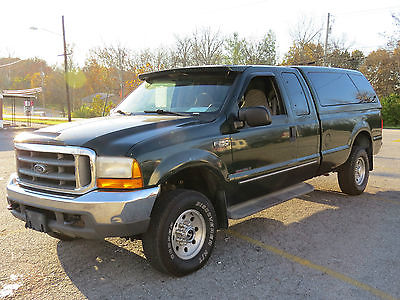 Ford : F-250 XLT 7.3 powerstroke diesel ext cab 4 x 4 super clean in out drive it home today