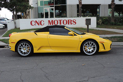 Ferrari : 430 2dr Convertible Spider 2005 ferrari 430 f 1 spider rare sport seats giallo modena 20 339 miles