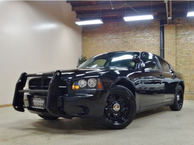 Dodge : Charger POLICE RT 2010 dodge charger police 5.7 l hemi v 8 black 85 k miles well kept low price