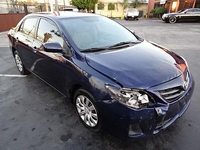 Toyota : Corolla LE 2013 toyota corolla le damaged repairable salvage vehicle priced to sell l k