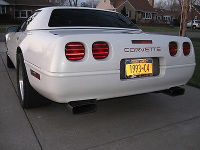 Chevrolet : Corvette 40th Anniversary Edition 1993 corvette convertible with hard top