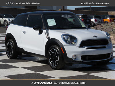 Mini : Cooper Paceman S FWD Factory Warranty 19 k miles 2014 mini cooper paceman black leather style interior bluetooth